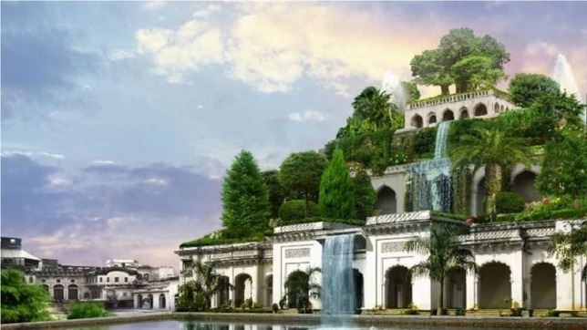 os jardins suspensos da Babilônia podem ter sido os primeiros cultivos hidropônicos
